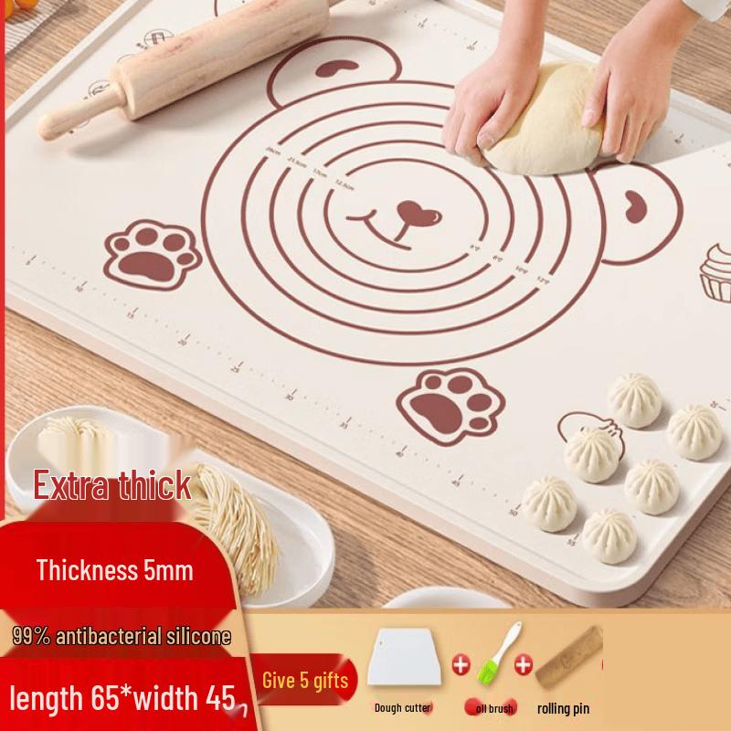 Thickened Silicone Kneading Mat Set