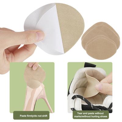 2 Paar Schuhabsatz-Reparaturflicken, selbstklebend, weiche Innenseite, Laufschuhe, Lochreparatur, High Heels, Schmerzlinderung, Einlagen, Kissen, Pads, Protektoren-Set