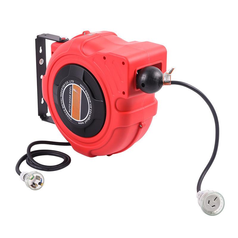 Wall Mounted Electric Wire Winding Device Automatic Retractable Pipe Reel Automobile Repair And Beauty Tool