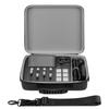 GEEKRIA Audio Interface Carrying Compatible with RODE RODECaster EVA Hard Shell Travel Bag Case, Duo, (Dark Gray)
