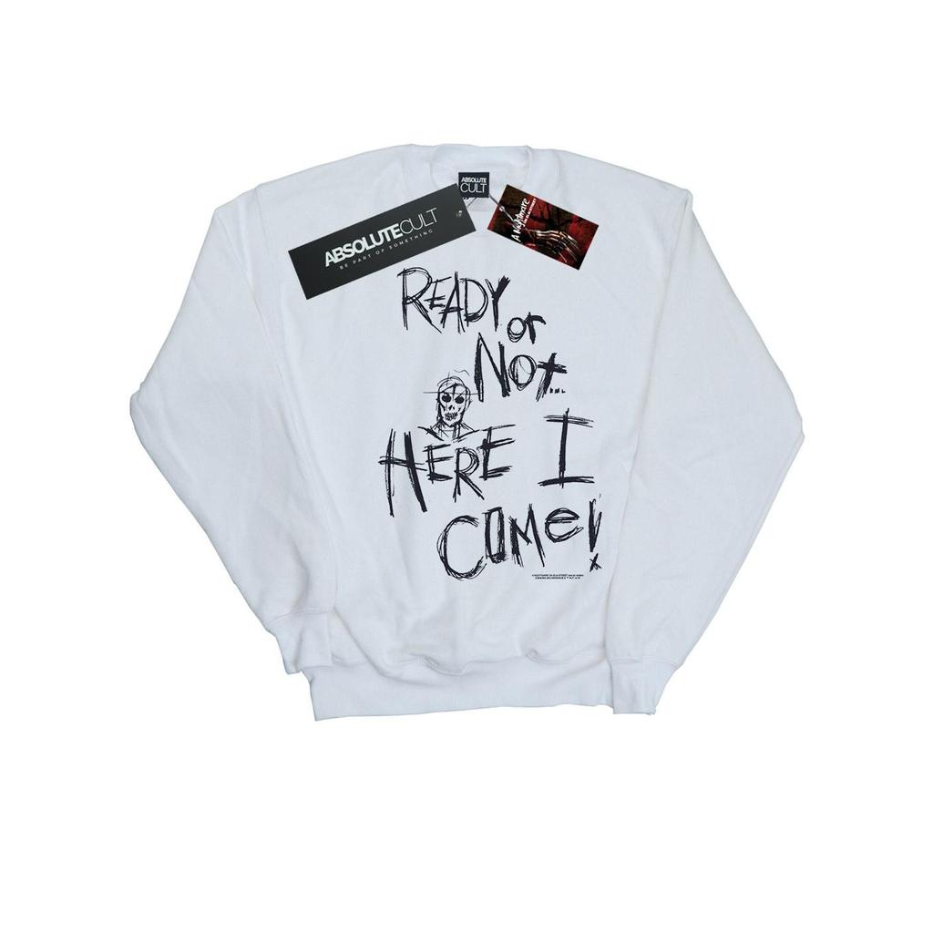 A Nightmare On Elm Street Mens Ready Or Not Sweatshirt
