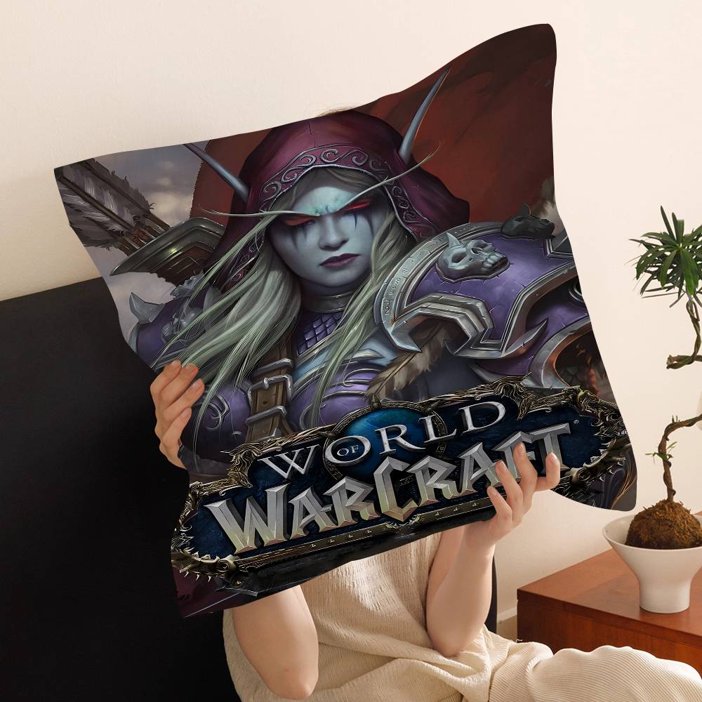 Game World Of Warcraft Cushion Cover Polyester Sofa Cushions Decorative Throw Pillows Home Decoration Pillowcover