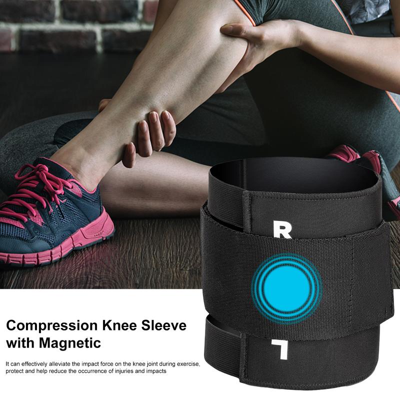 1Pcs Pressure Point Brace Relieve Acupressure Leg Sciatica Lower Back Pain Adjustable Magnetic Tourmalines Therapy Knee Support