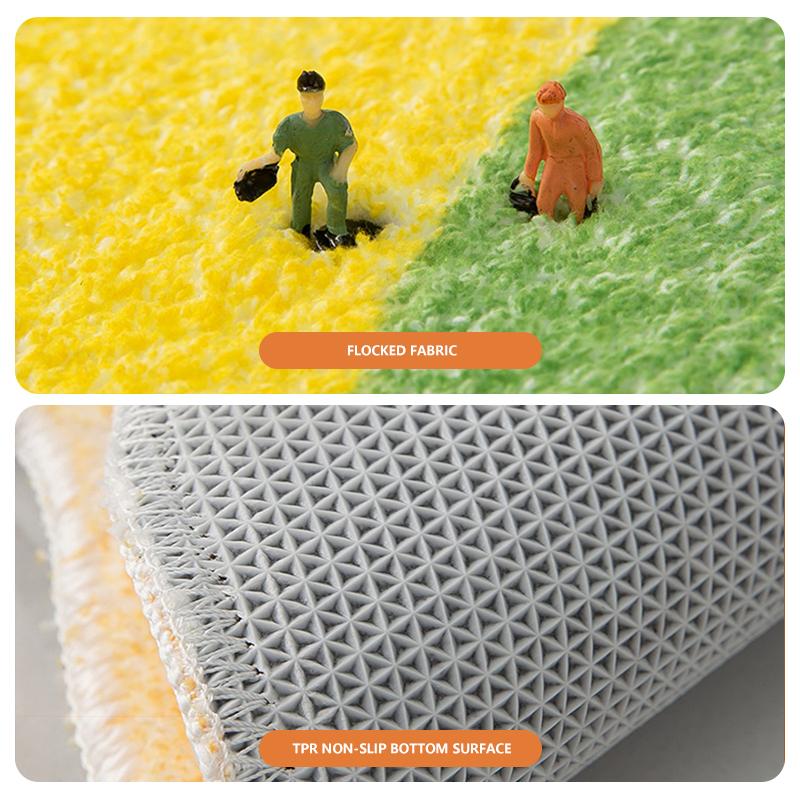 Lemon Rug Carpet Water Absorption Non-Slip Bedroom Bathroom Door Mat