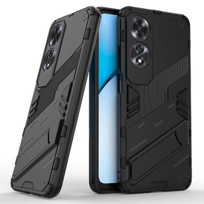 For Oppo A60 4G Case Built-In Kickstand PC+TPU Shockproof Phone Cover