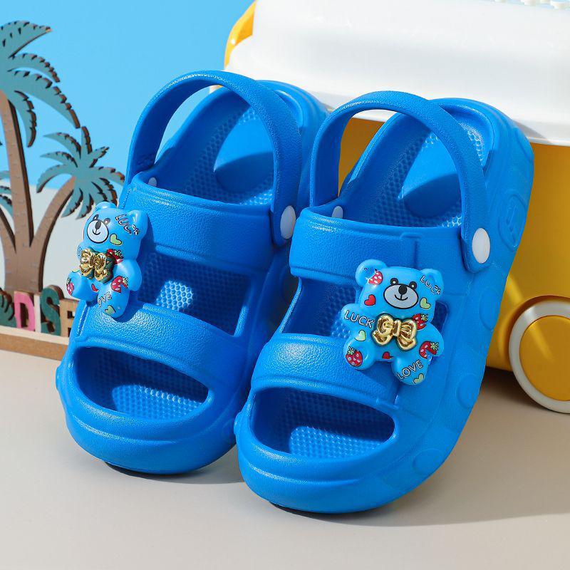 Bear Baby Anti-Collision Two-Way Non-Slip Sandals for Toddlers and Boys