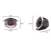 2Pcs Car Tweeter Loudspeaker 150W 4Ohm Audio Silk Film Tweeter Speaker 80Hz~22000Hz 25mm Voice Coil Auto Audio Accessories