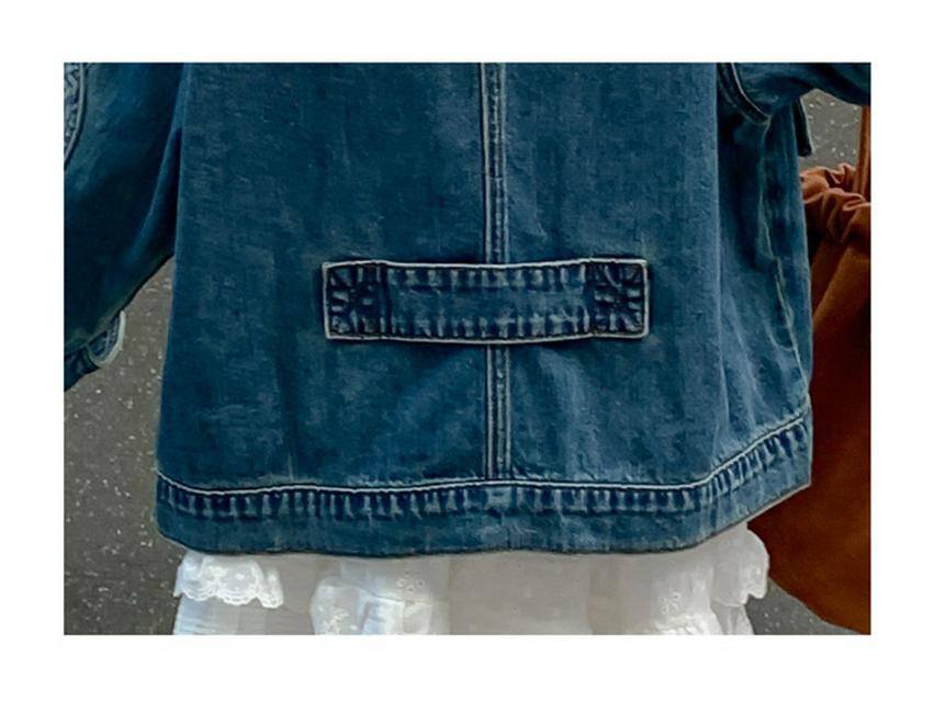 2025 Stylish Girls' Denim Jacket: Spring & Fall Fashion