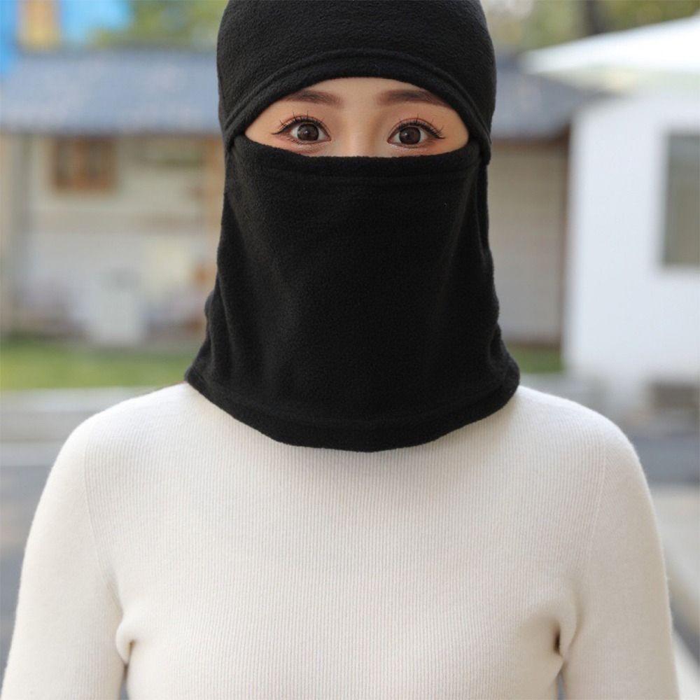 Windproof Winter Hat Polar Fleece Ski Mask Caps Fashion Men Bonnets Women Men