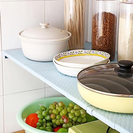 Adjustable Closet Organizer Storage Shelf Wall Mounted Kitchen Rack Wardrobe Shelves Cabinet Holders