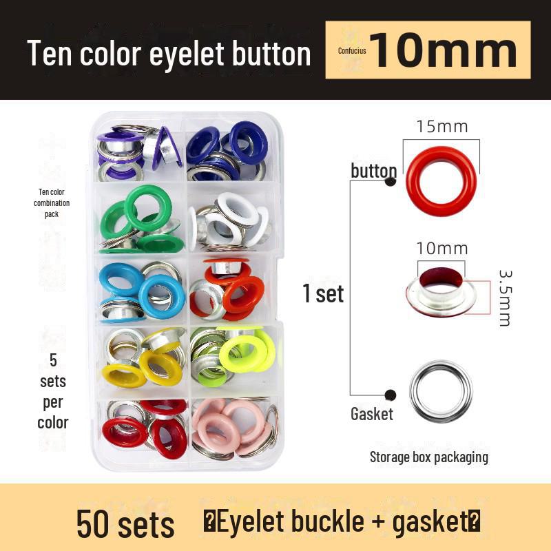 Air Eye Installation Pliers Set with Display Stand, Printing Cloth, and Press Buckle for Posters