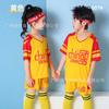 Football training clothes, new short-sleeved basketball clothes, wholesale fake two pieces, sports performance activities, breathable and quick-drying