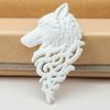 Vintage Women Men Wolf Lapel Brooch Pin Collar Jewelry Shirt Jeans Jacket Badge