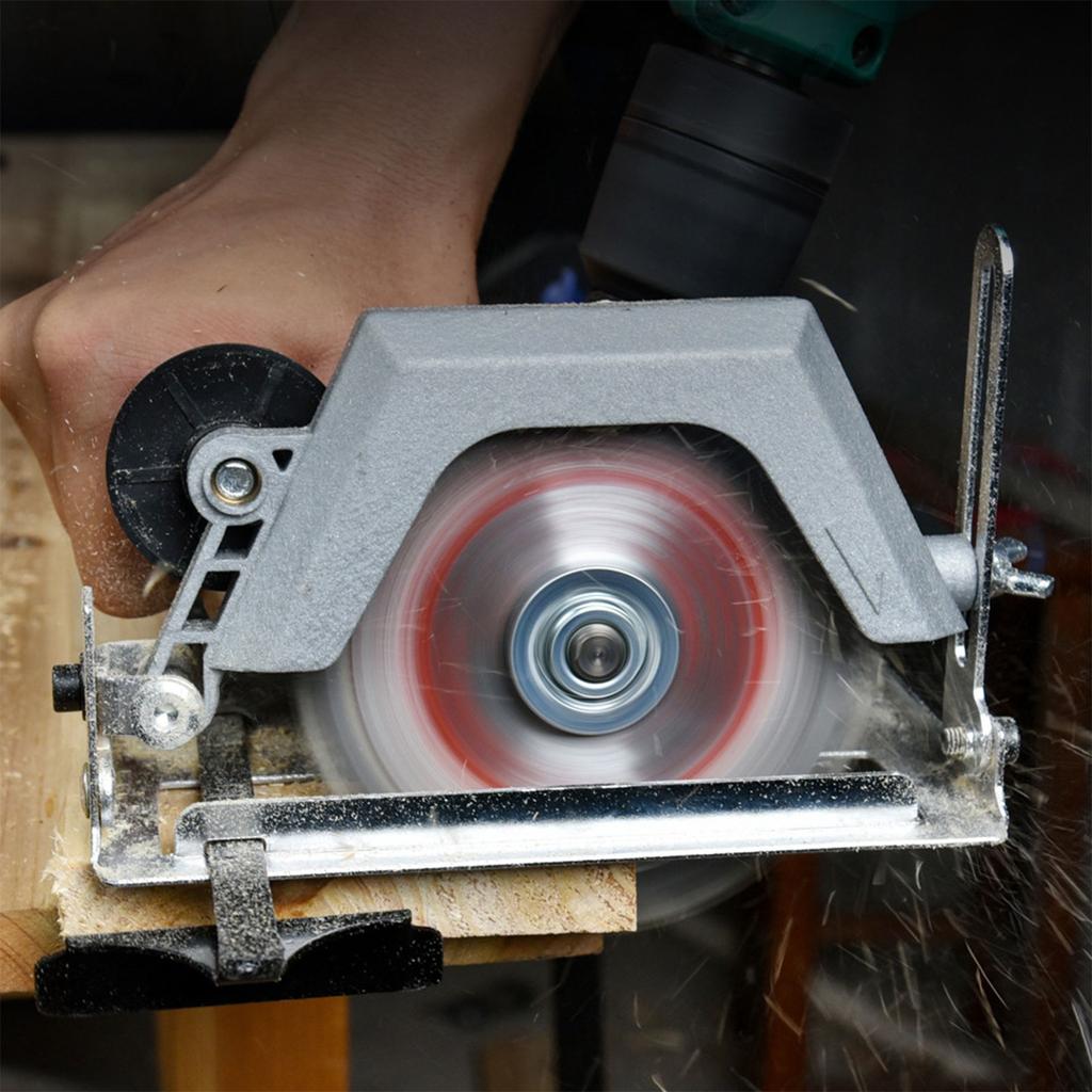 Mini Electric Circular Saw Electric Drills Converter To Electric Circular Saw Cutter 0-75mm Cutting Depth Circular Saw