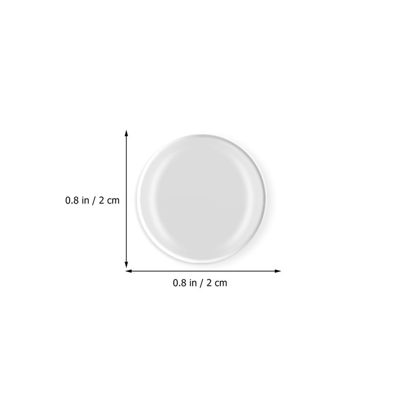 36pcs Cabinet Bumpers Clear Adhesive Bumpers Self Stick SoftSilicone Pads Glass Table Top Pads Furniture Bumpers Nonslip Pads