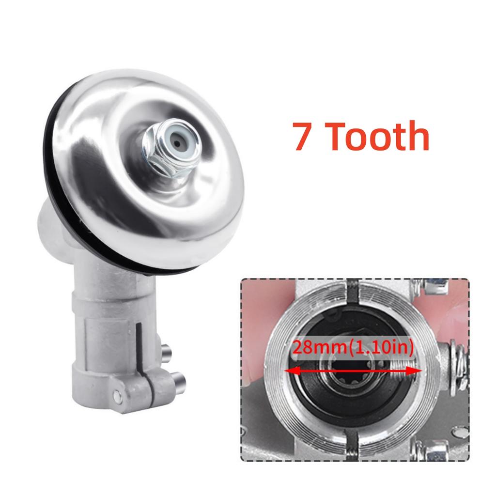 26mm/28mm 7/9 dinți trimmer cutie de viteze cap de transmisie tuns iarba trimmer înlocui cap de viteze piese de tuns iarba instrument de grădinărit