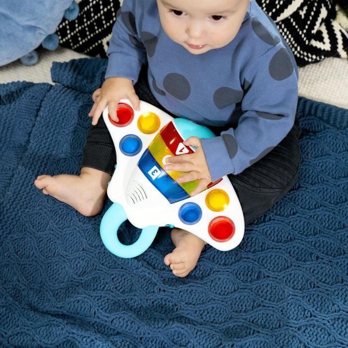 BABY EINSTEIN Rochen - Interaktives sensorisches Erweckungsspielzeug, musikalisch, Farben lernen, Babygeschenk 6M+