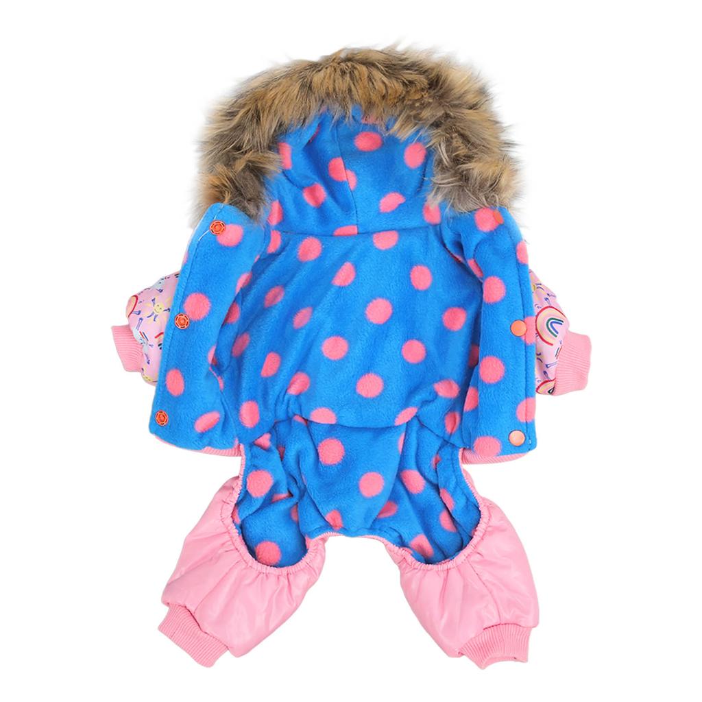 Vinterhuvtröja för husdjur Klassisk Söt Mjuk Bekväm Lös Mångsidig Hundvinterkläder för Inomhus och Utomhus L