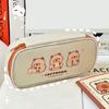 Big Capacity Pencil Case Zippers Pen Holder Pencil Organizers Spacious Pencil Bag Large Stationeries Pen Storage Pouches