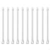 62KD 2/4/6/8/10Pcs Vertical Blinds Replacement Pull Rods with Hook and Handle for Door Window Curtain Shade Tilt Wand