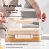 Food-Grade Large Capacity Noodle Storage Box with Handle and Seal