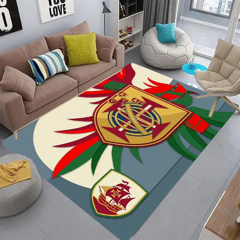 Heritage Royal Emblem carpet printing Living room and bedroom mats Doormat Office chair cushion Bathroom mat