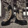 New Military Boots High-top Large-size Breathable and Wear-resistant Outdoor Camping Camping Hiking Tactical Boots Hiking Shoes