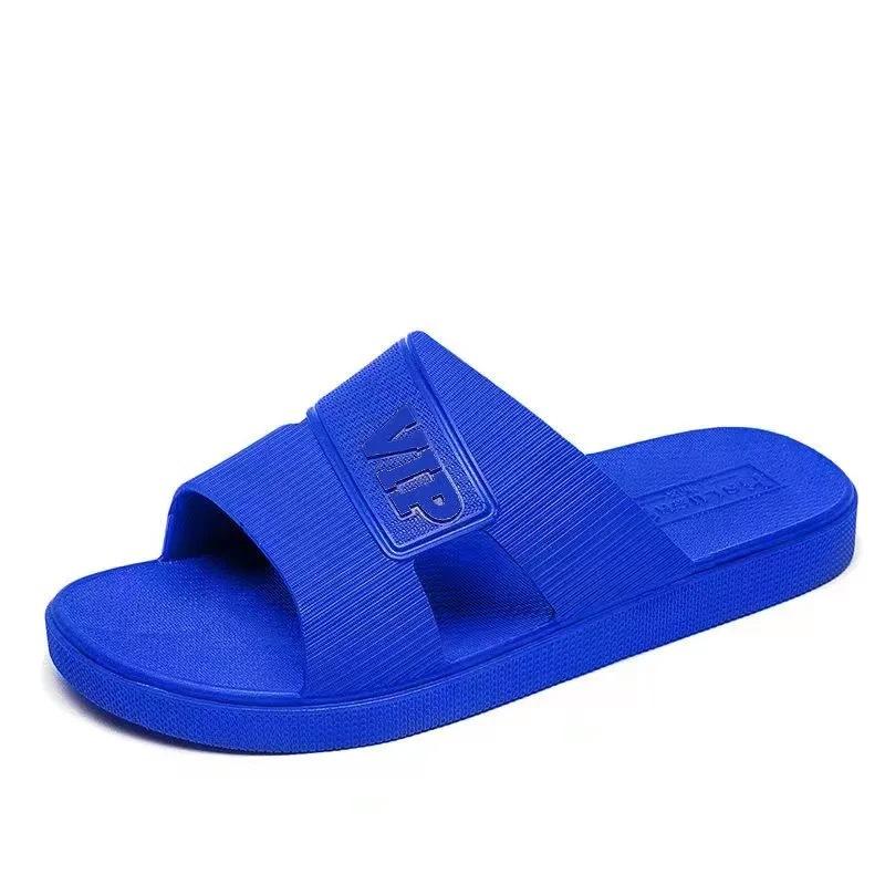 

Летние тапочки, Износостойкие и удобные, Мягкая подошва, Толстая подошва, Тапочки для ванной 40 синий