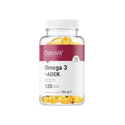 OstroVit Omega-3 + ADEK, 120 Kapseln