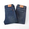 2025 Autumn/Winter Men's High-End Loose Straight Leg Jeans - Casual High-Waisted Pants