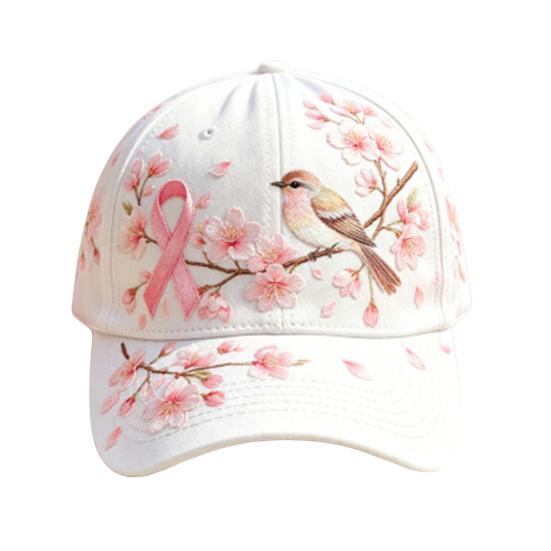 Bestickte Biene Baseballkappe mit Strass-Schleife, Muster aus Bienen und Schmetterlingen, Sonnenschutz mit gebogenem Schirm, Verstellbare Metallschnalle, Sportlich, für alle Jahreszeiten