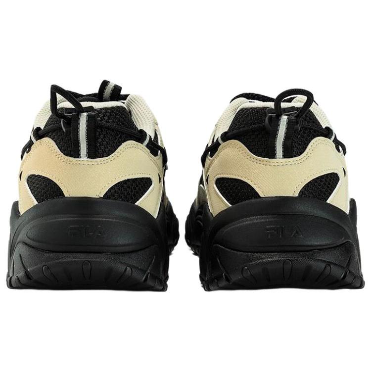 Fila Cat Claw 4.0 Textile, Synthetic Leather Trendy Low Top Chunky Sneakers Men's Black Beige F12M332113FBS