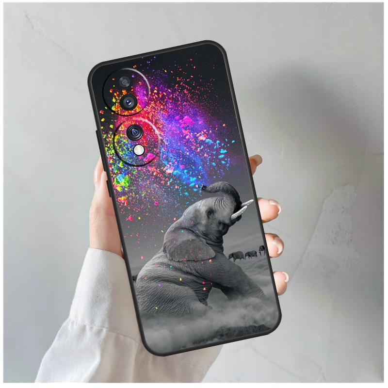

Слонёнок Для Honor Magic 8 7 6 5 Pro Чехол Для Honor 400 200 Lite 90 70 50 X8c X8b X9a X9b X9c X9d Win Honor Magic5 Lite