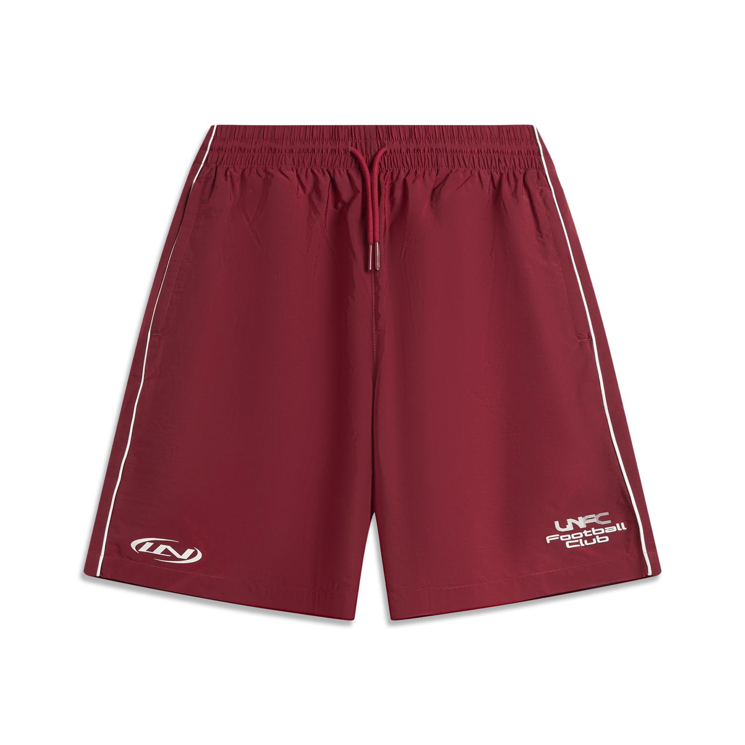 Li-Ning Sports Lifestyle Series Printed Letter Stitching Sports Casual Shorts Men shorts AKSW229-6 S