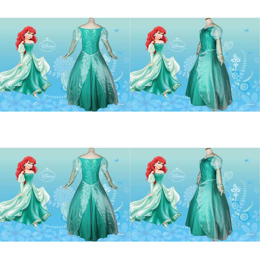 Stunning Little Mermaid Ariel Skirts Mermaid Princess Dress Perfect For Halloween Cosplay