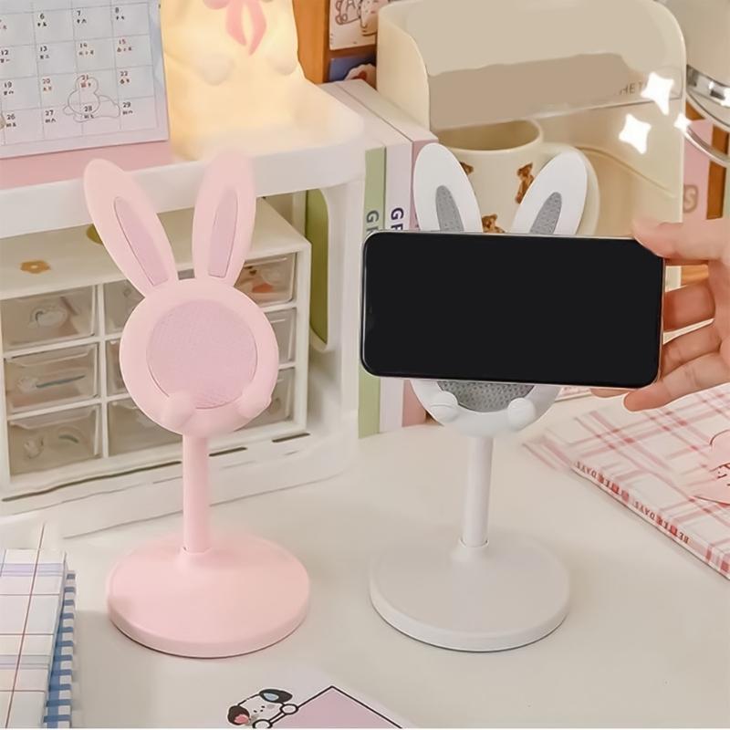 Mobile Device Holder Plastic Multiple Angle Adjustment Stable Support For Smartphones Tablets Students Workers