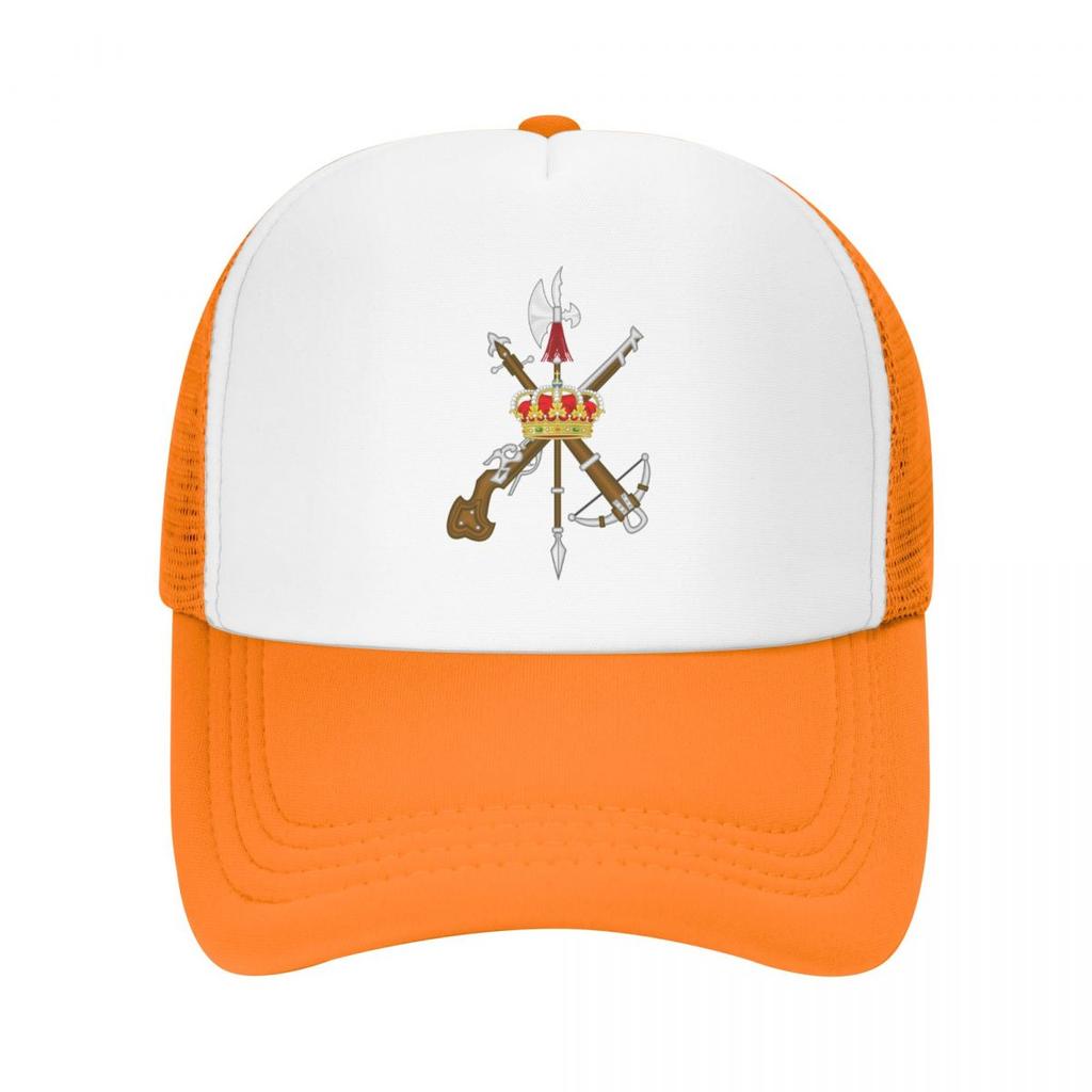 Custom Punk Spanish Legion Baseball Cap Men Women Adjustable Spain Army Military Trucker Hat Performance Snapback Trucker Cap