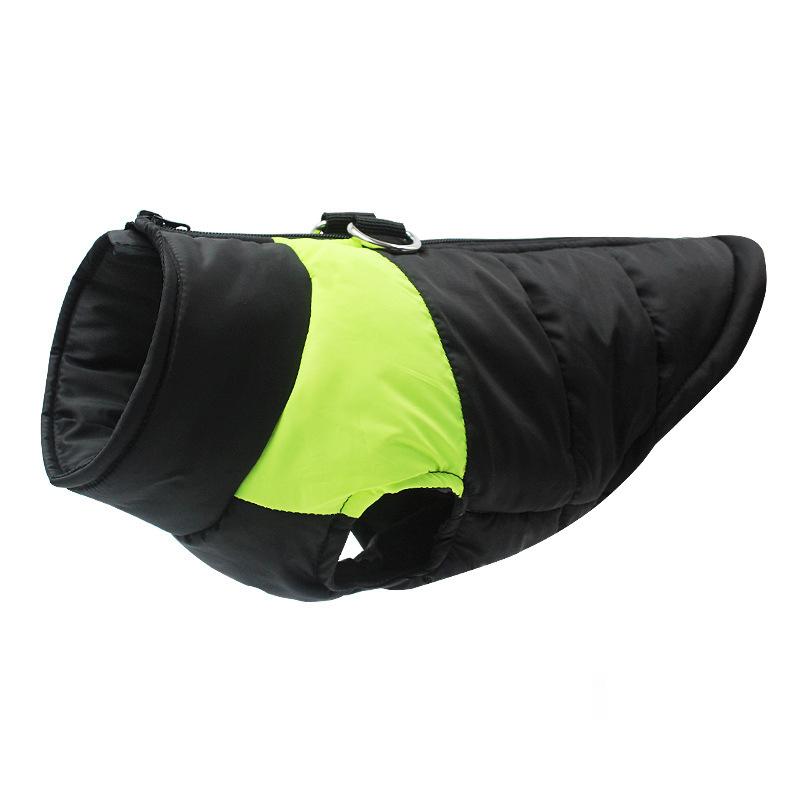 XL-7XL Pet Coat Jacket with Buckle for Small Large Dogs Winter Warm Big Dog Clothes Golden Retriever Bulldog Mascotas Clothing