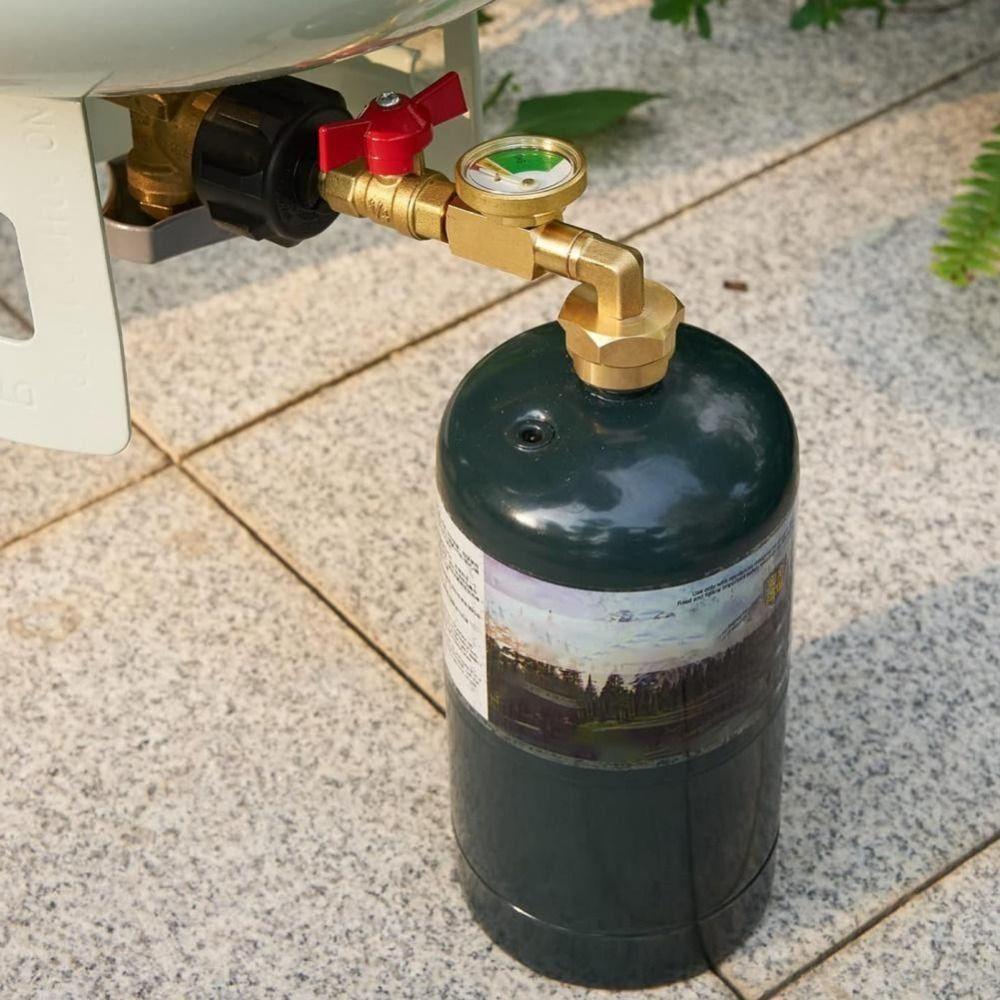 Explosion-proof QCC1 Propane Refill Adapter Leak-proof Gas Tank Refill Adapter  Outdoor