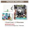 Farm Highland Cow Pig Duvet Cover Set Comforter Cover Bedding Set No Filler Country Soft Adult Bedroom Bedding Kit