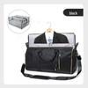 Versatile Women's Folding Travel Suit Bag: Multi-Function PU Storage with Large Capacity & Portability