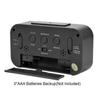 Multifunction Alarm Clock Temperature Display Electronic Clock Intelligent Sensing Luminous Digital Clock Snooze Mute