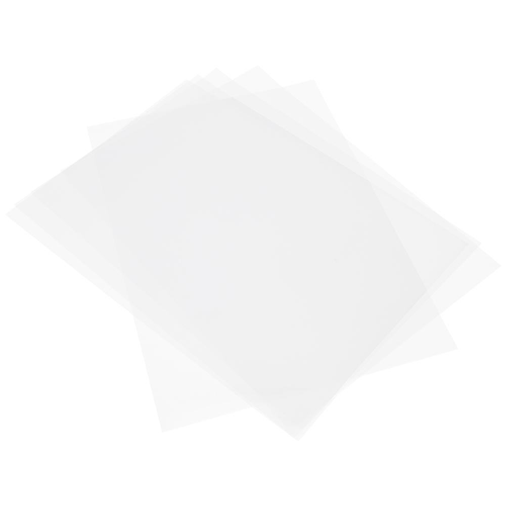 10Pcs Shrink Film Semitransparent Frosted Heat Shrinkable HandPainted  Sheet 0.2mm 2029#