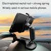 Universal Car Dashboard Mount Holder Snap-on Phone Rack Rotating Rearview Mirror Gps Navigation Hud