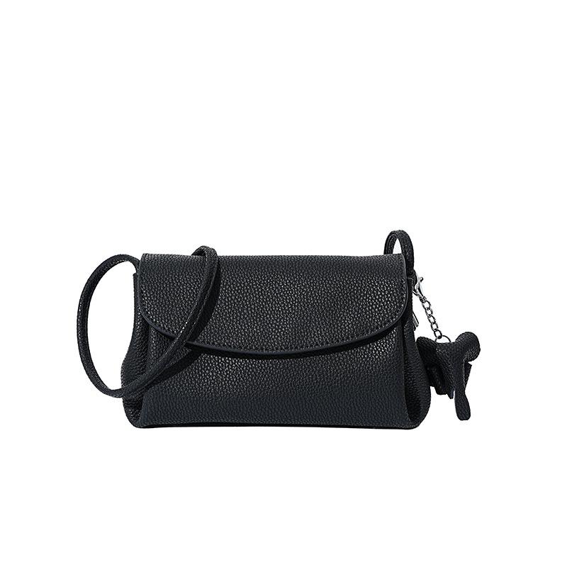 

Light Luxury Women s Bag, Small Bag, Mobile Phone Bag, Versatile Fashion, Women s Design Sense, Niche Leather Bag, Crossbody Bag, Women s Bag bottom length 22 width 11 height 12cm чорний