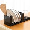 Multipurpose Dish Drainer Storage Rack Portable Dish Drying Stand with Adjustable Feet for Kitchen Organization