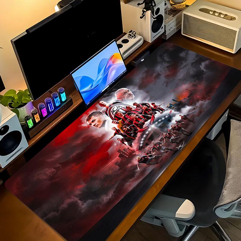 ACM Large Gaming Table Cushion Non-slip Laptop Tablet Big Mousepad XXL Mat Mini PC Playmat With Lock edge