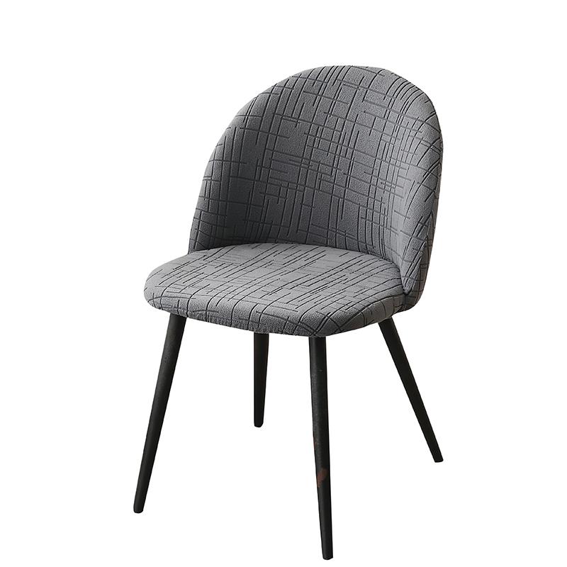 Elastic Shell Chair Covers Short Back Jacquard Removable Chair Covers Dining Room Seat Covers For Bar Party Housse Tabouret Home