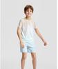 Kids' Quick-dry Summer Yoga & Sports Set - Short Sleeve
