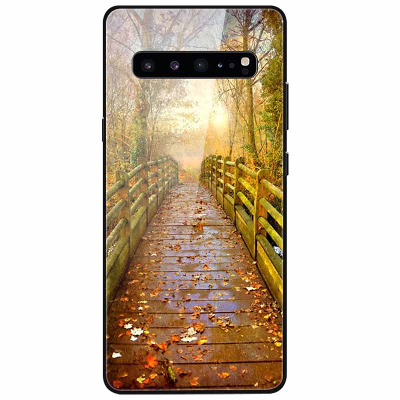 Tempered Glass Case For Samsung S10 / S 10 Plus / S10e Cover Luxury Hard Back Covers for Samsung Galaxy S10Plus S 10e Coque Cool